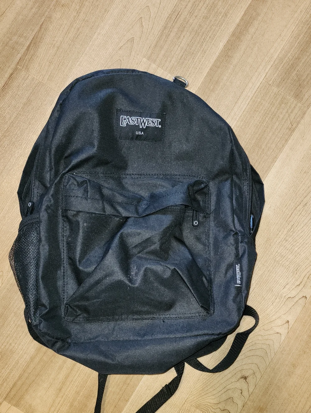 Eastwest Black Kids Backpack — Durable Everyday School Bag
